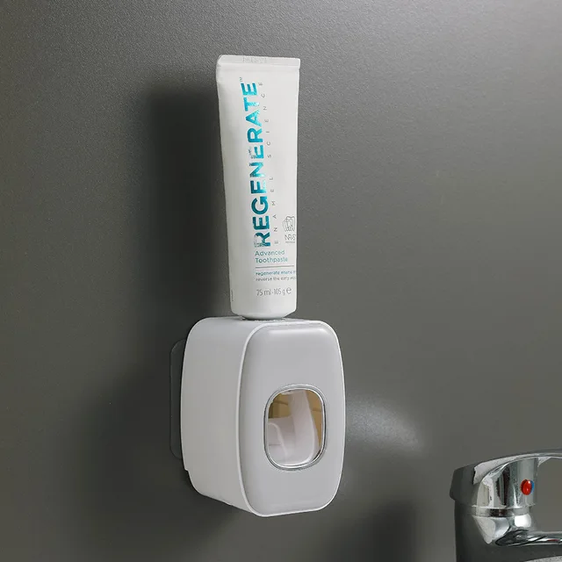 Miniatura: Wall-Mounted Toothpaste Dispenser with Holder