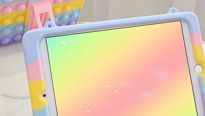 Color Block Pad Case