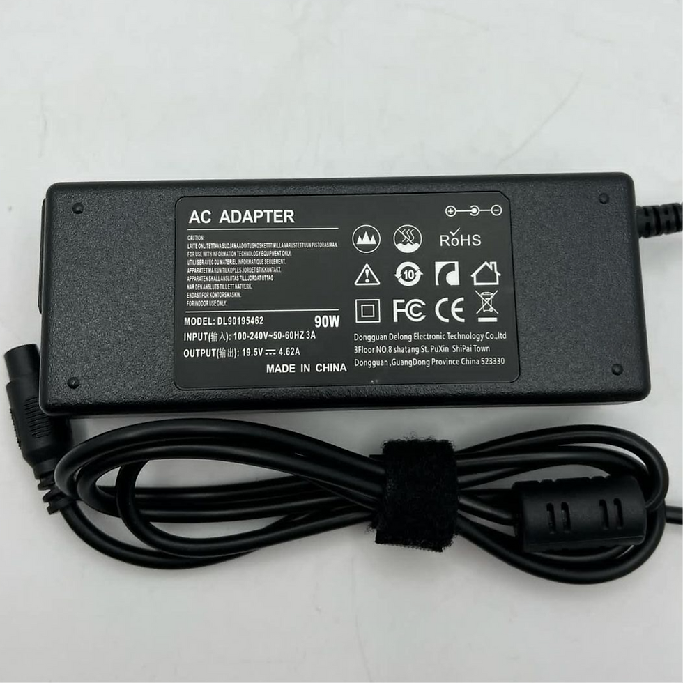 Thumbnail: Universal 90W Laptop Charger with 16 Tips – 19.5V 4.62A AC Adapter for Multiple Laptop Brands