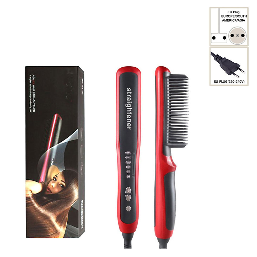 Thumbnail: Nexgadget Hair Straightener Brush – Quick, Professional, Effortless