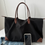 Miniatura: Large Travel Tote Bag – Expandable Weekender Duffel Bag for Women & Men, Waterproof Carry-On Overnight Bag with Leather Handl