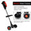 Thumbnail: 24V Cordless Grass Trimmer – Rechargeable Electric Lawn Mower | Lightweight, Powerful, Adjustable for Garden, Lawn, and Yard