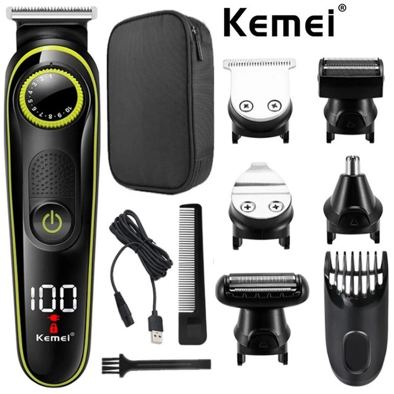 Miniatura: 696 Electric Hair Clipper Multifunctional Trimmer for Men