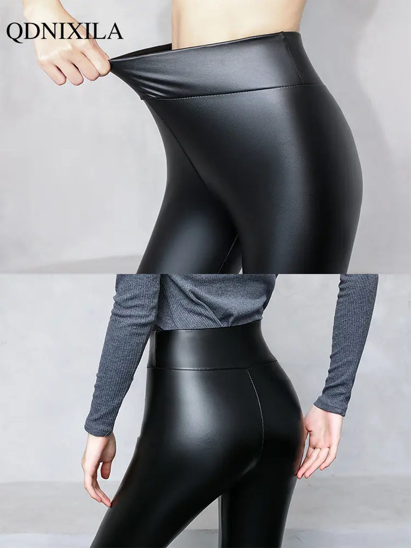 Miniatura: Women's Leather Leggings