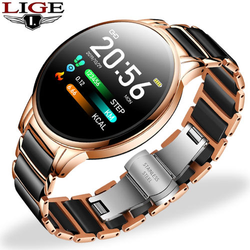 LIGE V2 Pro Fitness Tracker Smart Watch IP67 Waterproof For IOS