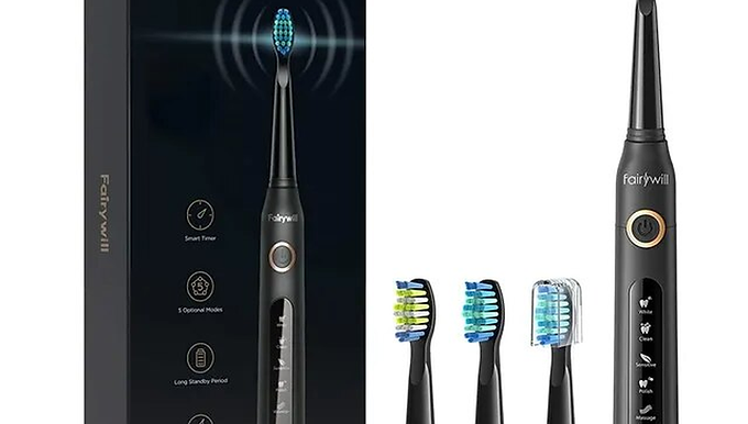 Electric Toothbrush USB Rechargeable Waterproof Sonic