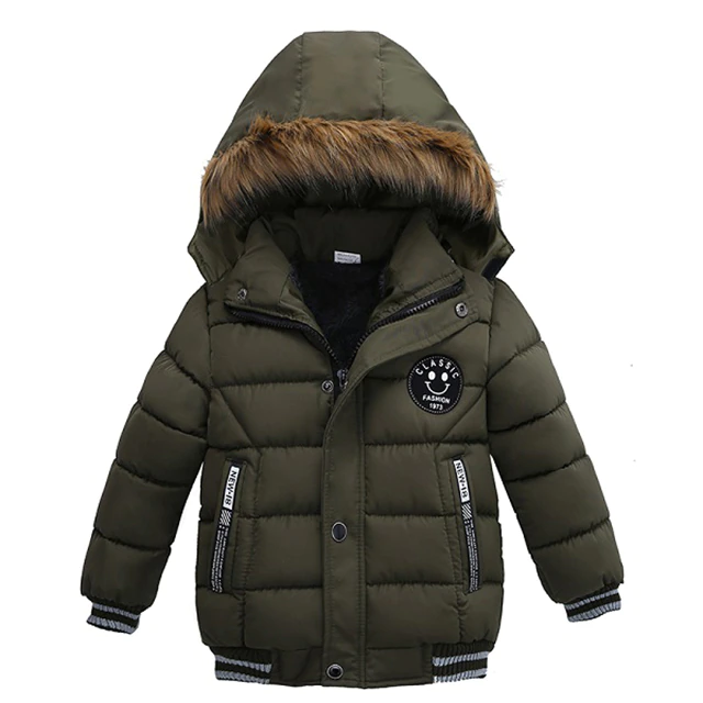 Miniatura: Children Hooded Warm Jacket