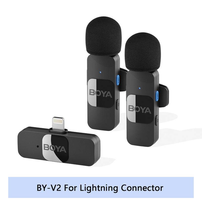 Miniatura: BY-V Professional Wireless Lavalier Mini Microphone for Iphone Ipad Android Live