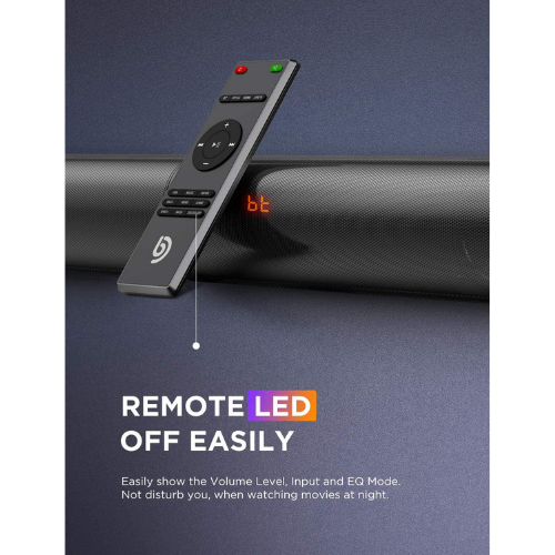 Miniature : BOMAKER Tapio III 190W SoundBar Enhanced Bass Adjustment 125dB Surround Sound