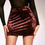 Miniature : Women's Metallic High-Waist Mini Skirt – Sleek and Statement-Making