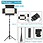 Thumbnail: U800+LED Video Light Photo Studio Lamp Bi-Color 2500K-8500K Dimmable with Tripod