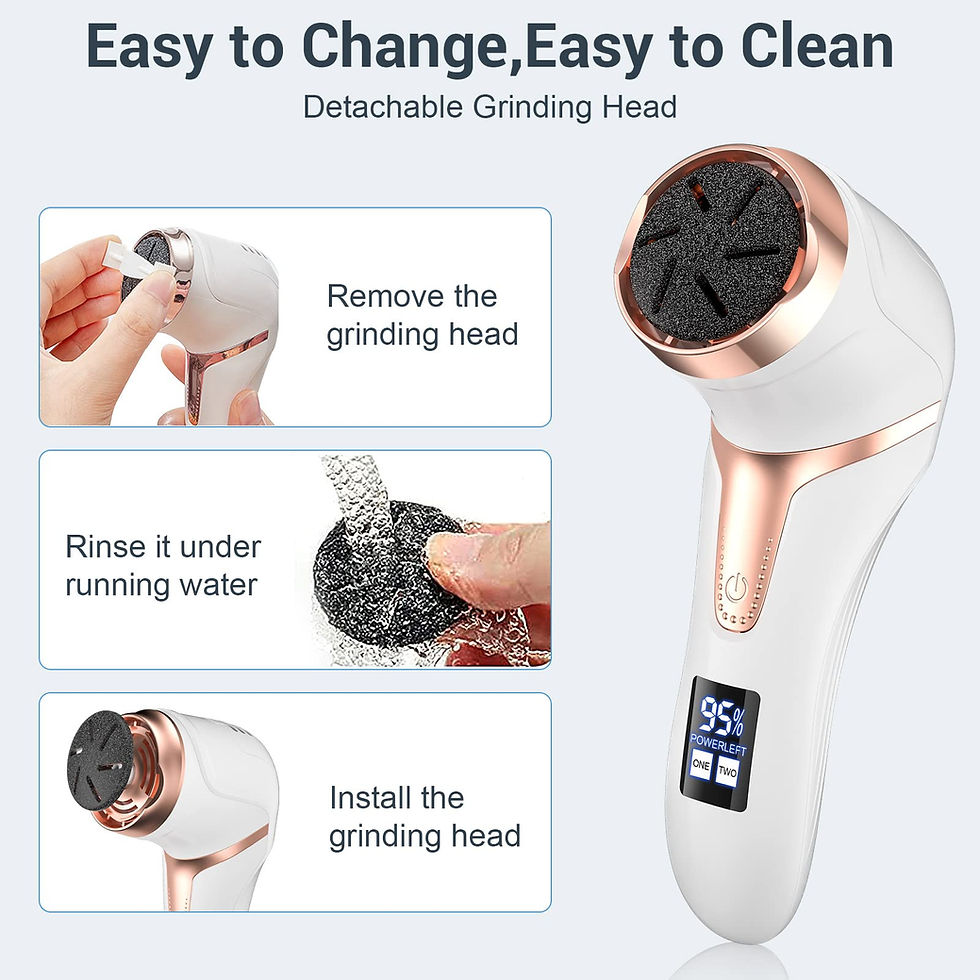 Thumbnail: Pedicure Callus Remover Electric Spa PEDI Foot File