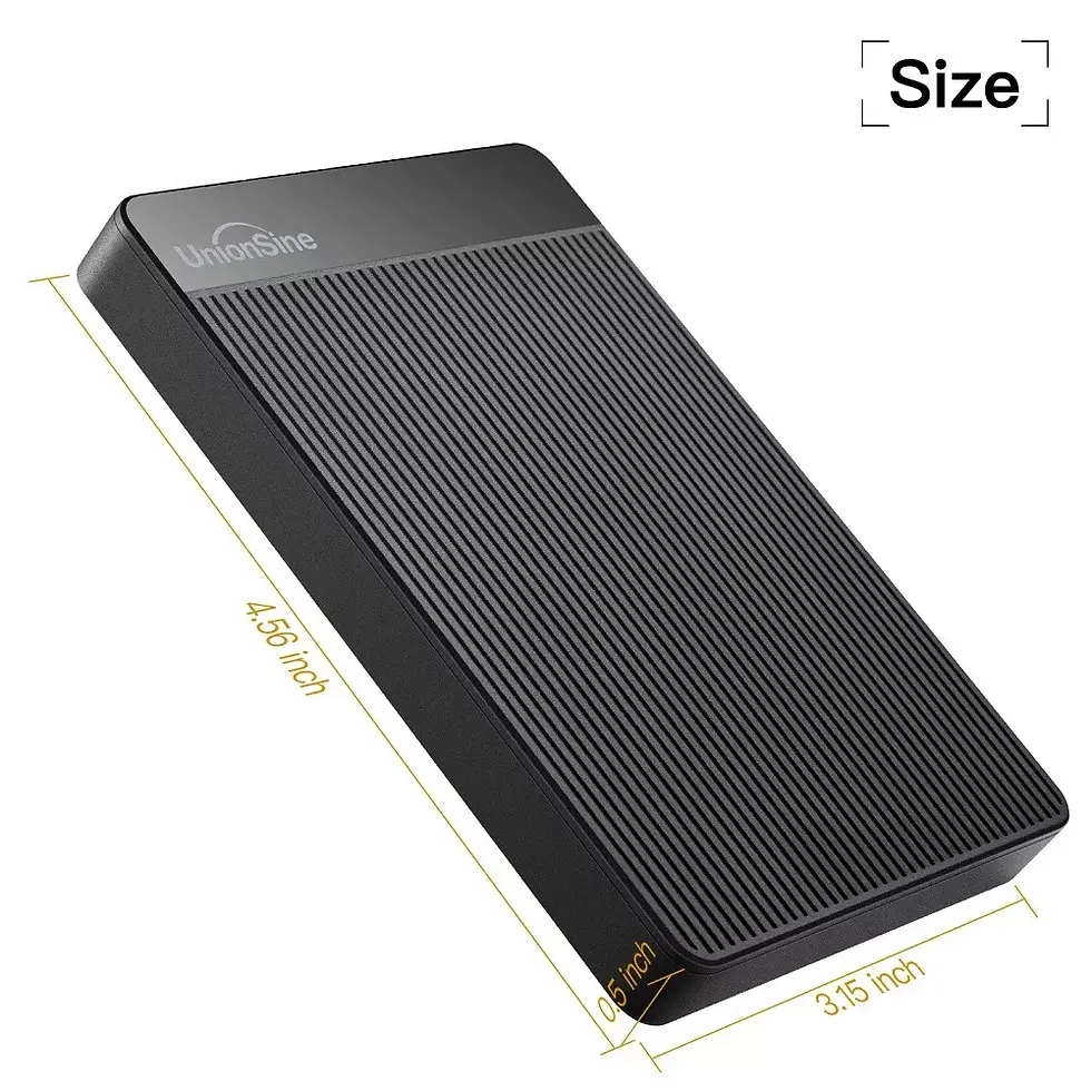 Thumbnail: 2TB External Hard Drive – USB 3.0 HDD for PC, Laptop, PS4, PS5