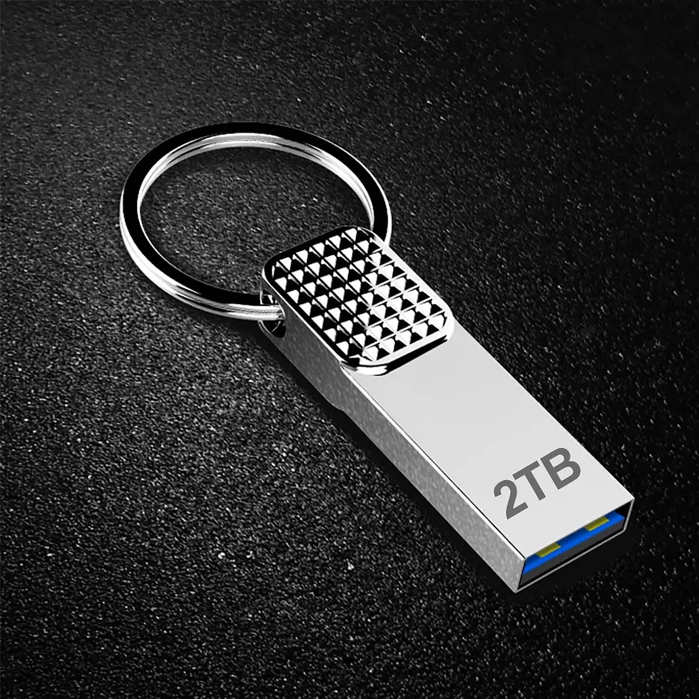Thumbnail: USB 3.0 Flash Drive 2TB with Keychain