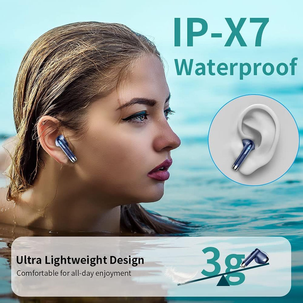 Miniature : Yekei True Wireless Bluetooth Earbuds 3D HiFi Stereo 30 Hrs Deep Base