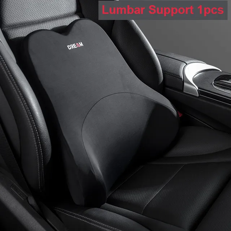 Miniatura: Car Lumbar Support Headrest Neck Pillow Support Universal Soft Neck Pillows Cush