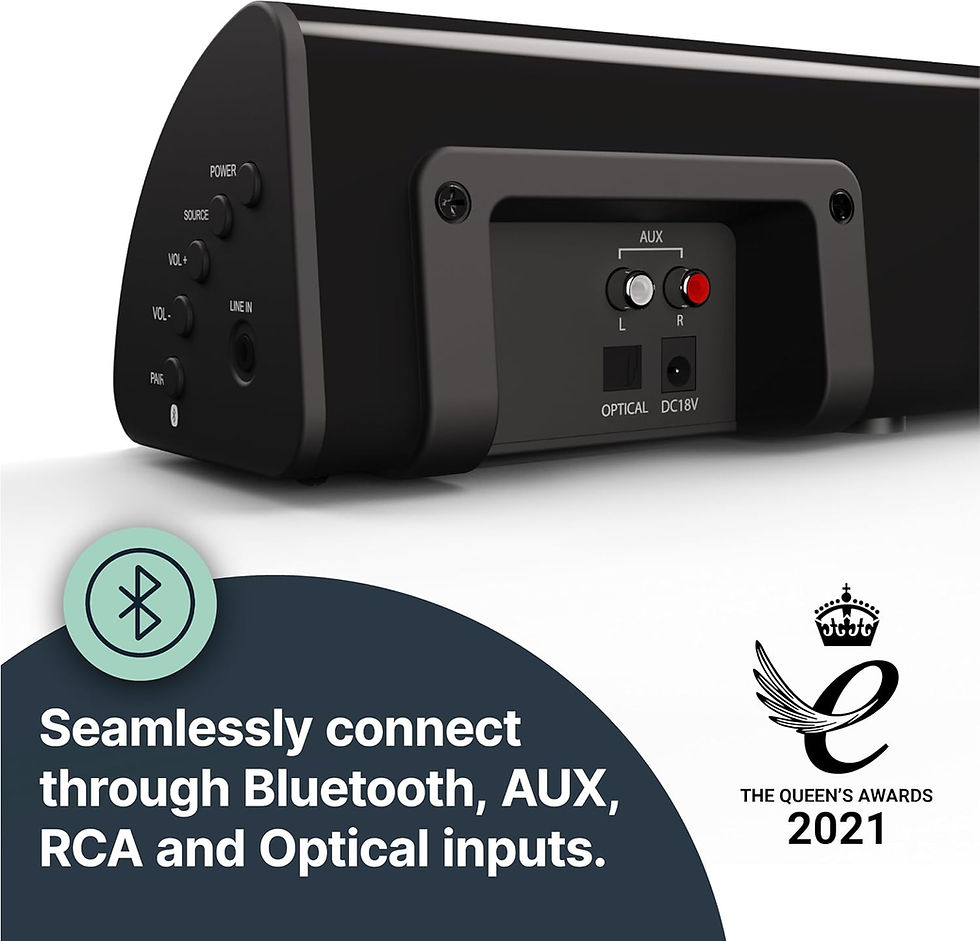 Thumbnail: 120W Sound Bar with Built-In Subwoofer - Model 1000002885