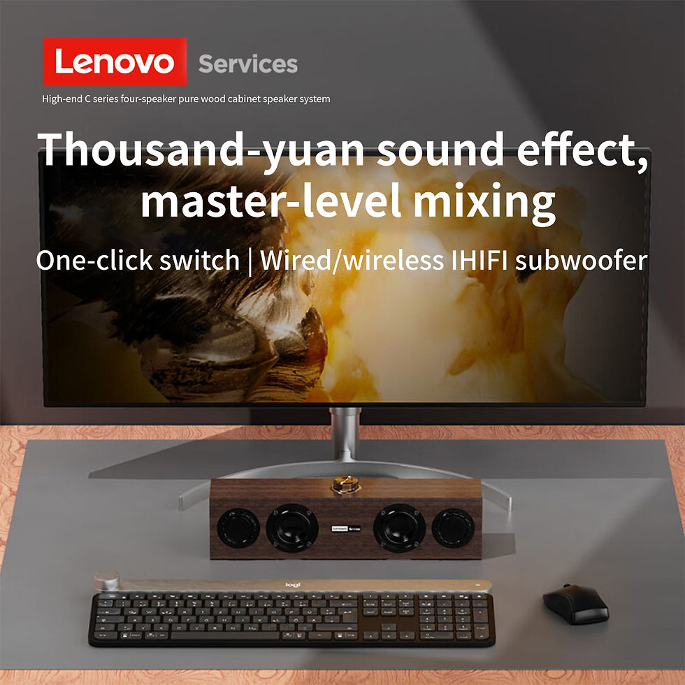 Thumbnail: Lenovo C02 multimedia speaker, Bluetooth speaker, wired/Bluetooth dual-mode spea