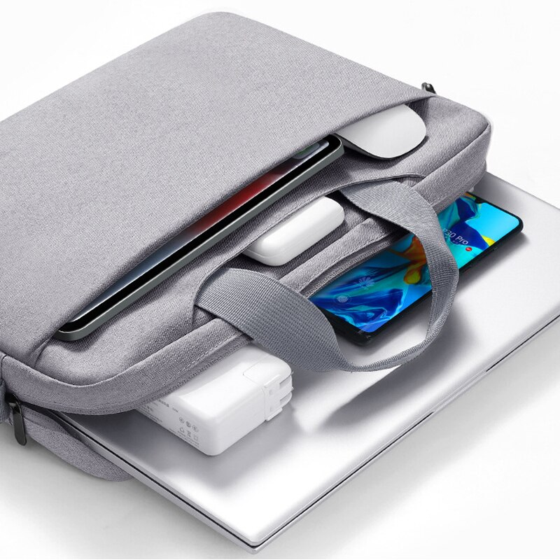 Thumbnail: Laptop Bag 14, 15 Inch Water Resistant With Shoulder Straps Ha