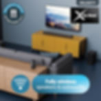 MAJORITY Everest 5.1 Wireless Sound Bar with Subwoofer & Surround Speakers  300W