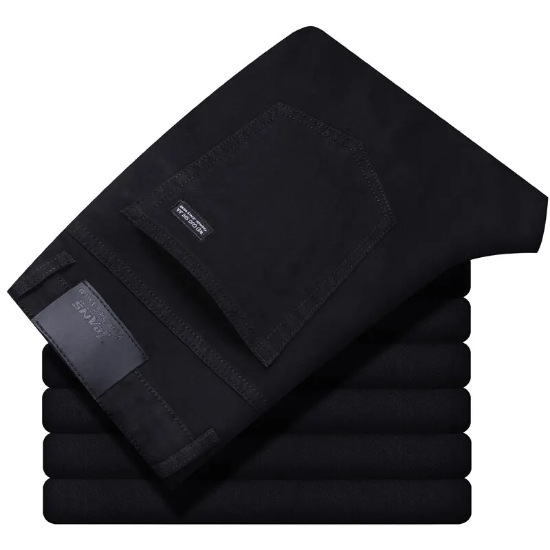 Men's Business Casual Straight Jeans