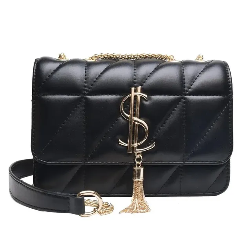 Thumbnail: Women’s Quilted Leather Flap Handbag