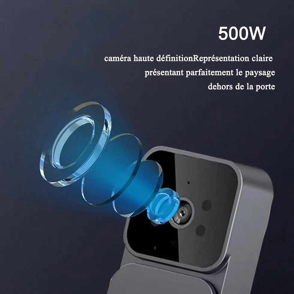 Miniatura: Doorbell Secure Wireless Monitor – 4.3″ IPS Screen & Night Vision