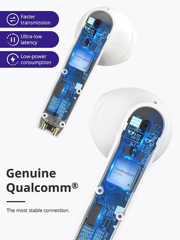 Thumbnail: Tronsmart Onyx Ace TWS Wireless Bluetooth Earbuds Qualcomm Noise Cancellation