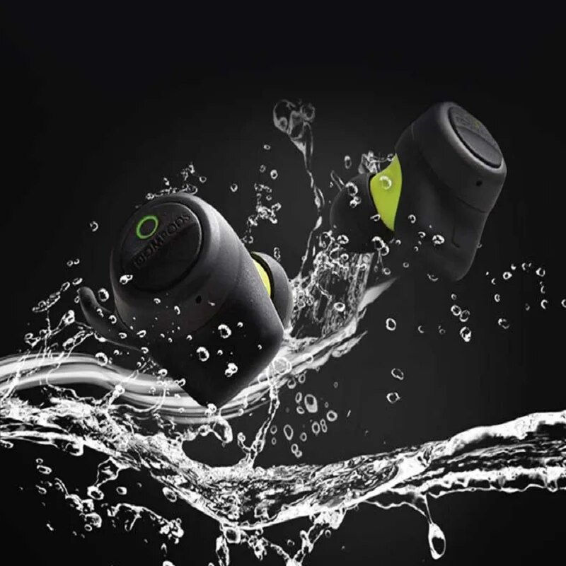 Miniature : Boompods True Wireless Earbuds Racing Sports Headset Secure Fit Auto-Pairing Sol