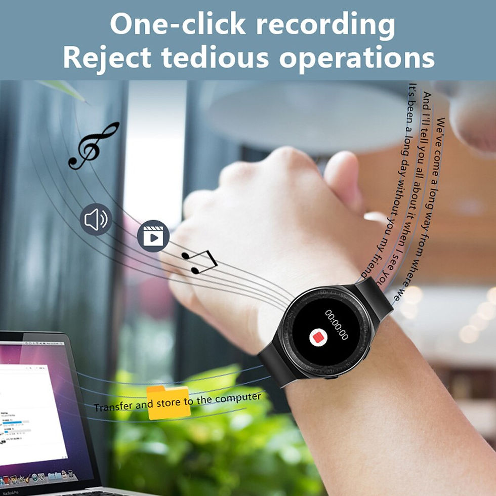 Miniatura: M-T3 Smart Watch 8G Memory Bluetooth Call Full Touch Screen