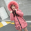 Miniatura: Teenage Girls Hooded Puffer Jacket .