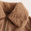 Miniatura: Women Borg Collar Zip Up Crop Jacket