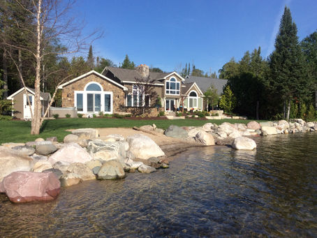 lakefront landscape design