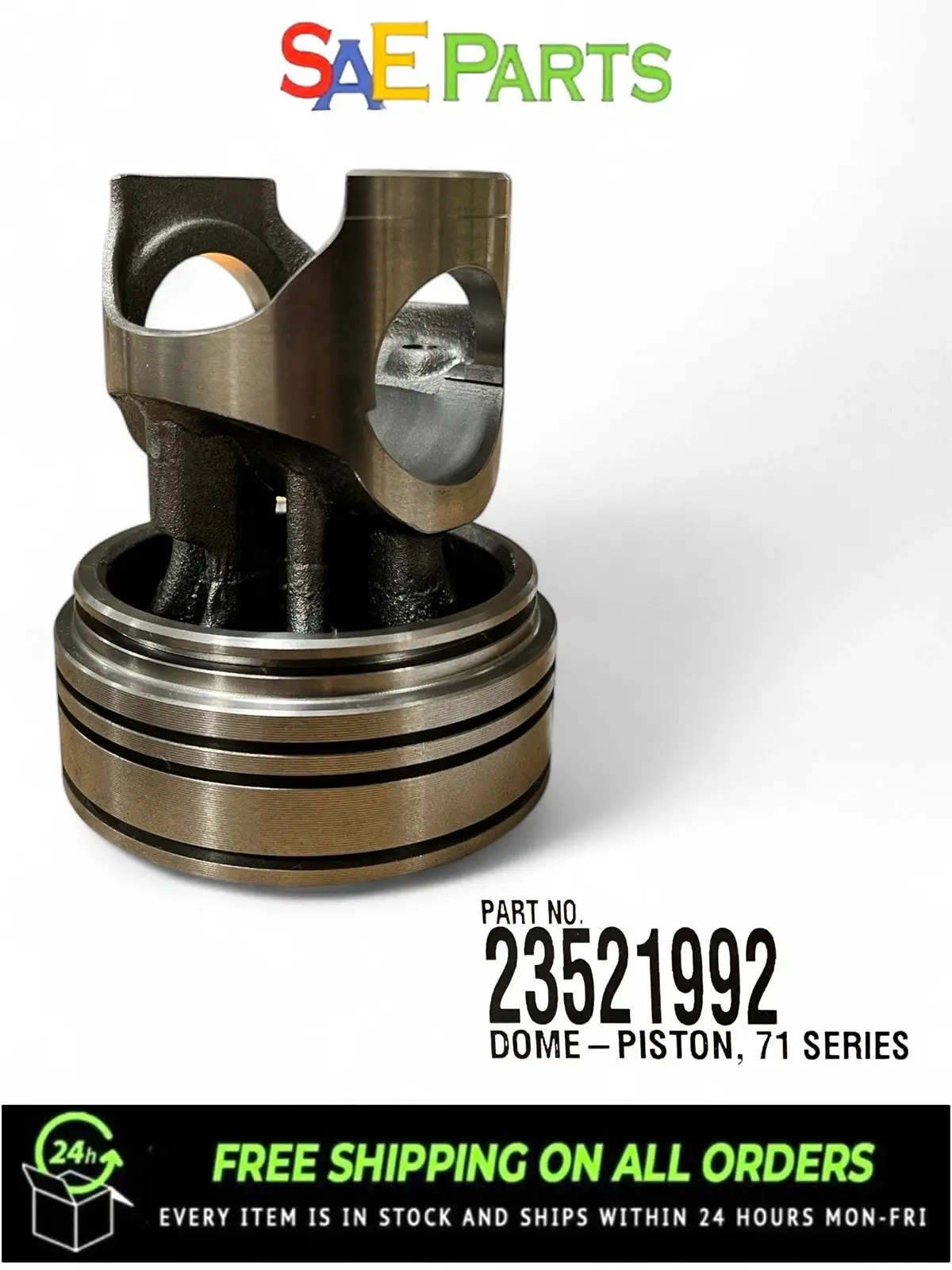 NEW OEM Detroit Diesel 23521992 Piston Dome For Detroit 71 Series