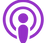 apple podcast logo