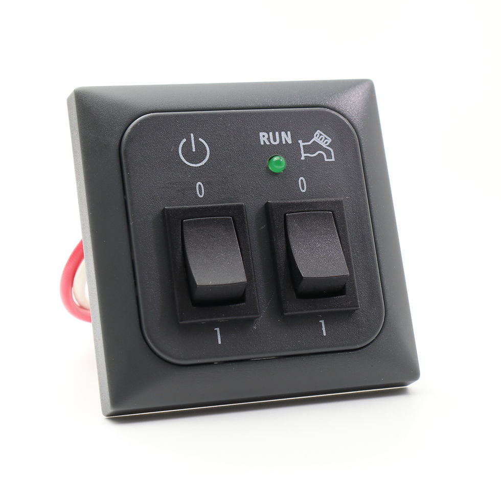 Thumbnail: C-Line Grey Single Frame w/ 12v Master On Off Switch w/ Water Pump Switch