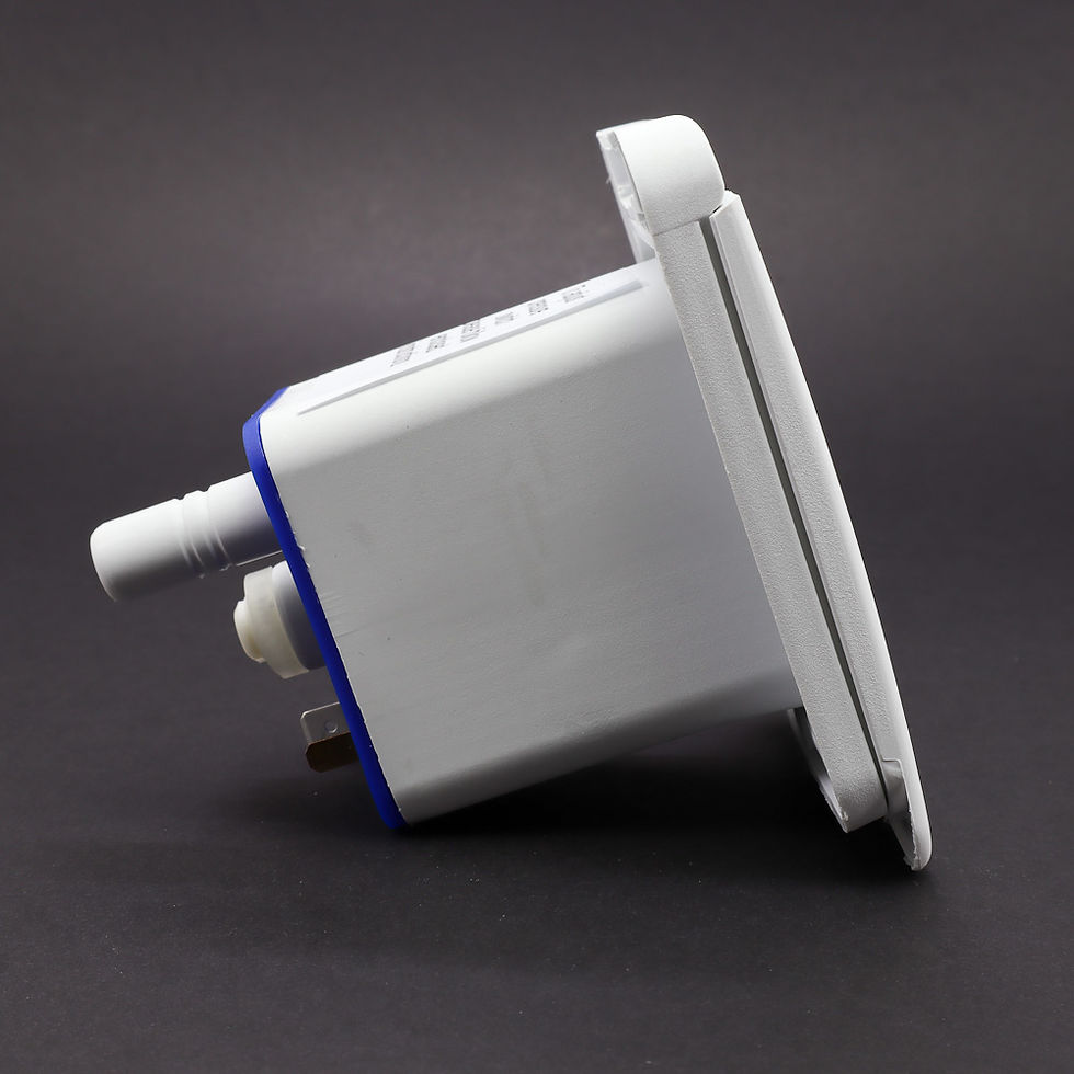 Thumbnail: Whale 5001 12v WaterMaster Inlet Socket w/ Pressure Switch White for Motorhome