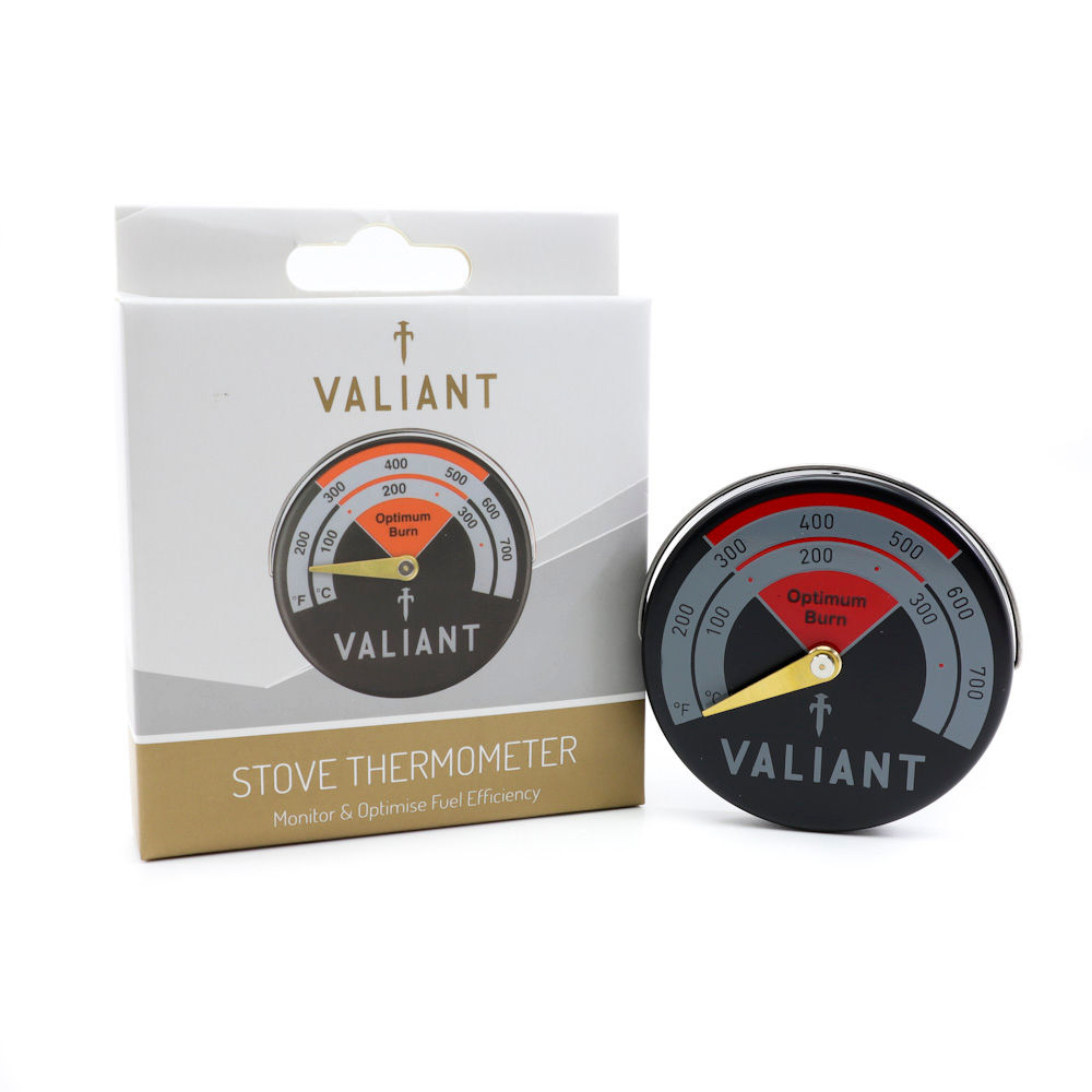 Valiant Magnetic Temperature Gauge for Wood Log Burner Burning Stove Flue