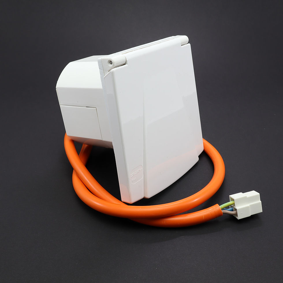 Pre-wired Mains Inlet Electric Campsite Hook-up for Motorhome