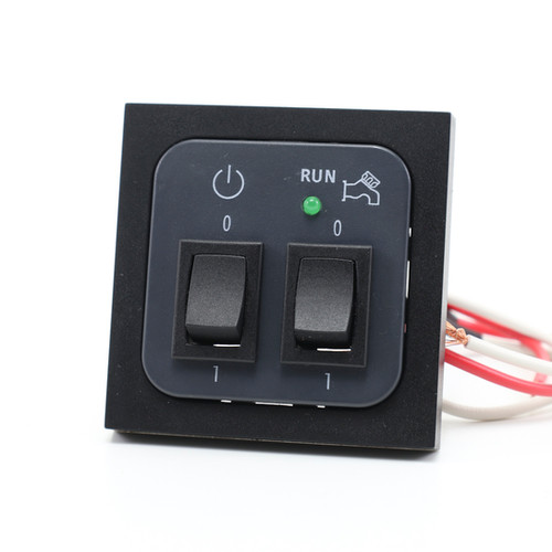 C-Line Matt Black 12v On Off Switch Panel w/ Water Pump Pressure Switch ...