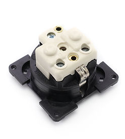 CBE Schuko Socket Mains 230v 16a Continental Euro European Fits C-Line) | Rear of the CBE 230V 16A Schuko Socket (CB2.9)