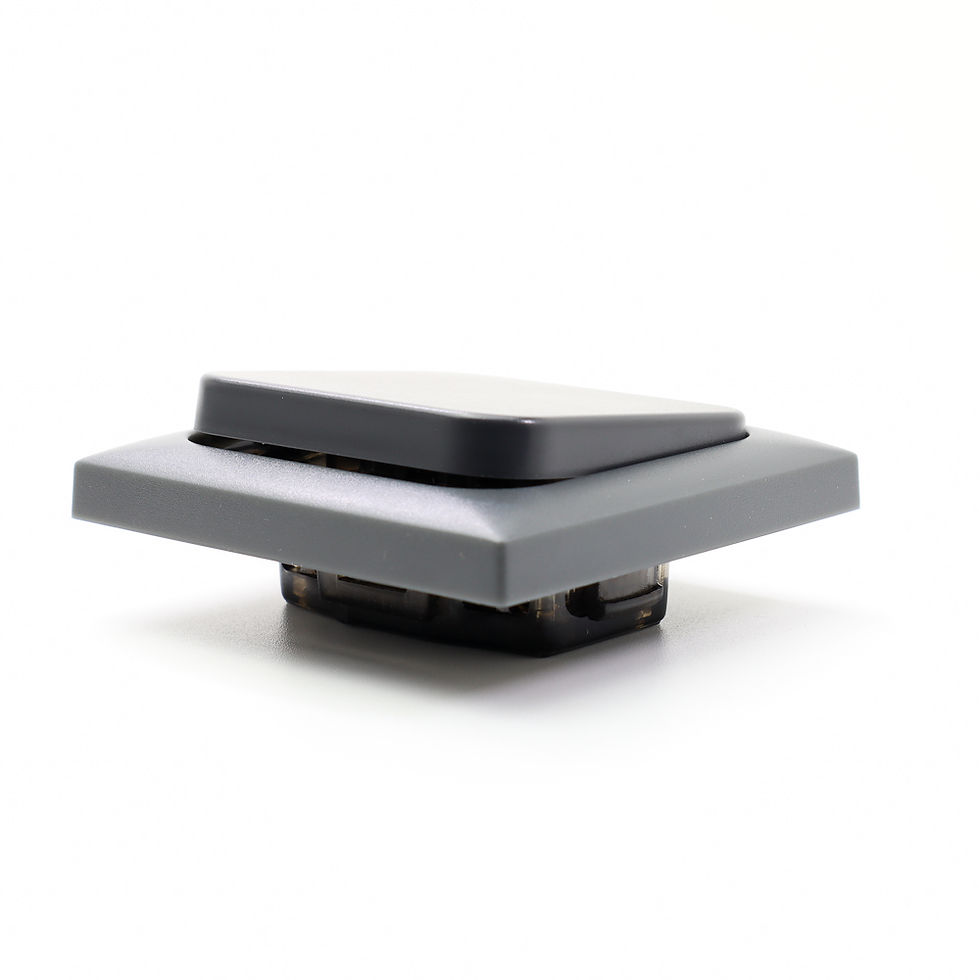 Thumbnail: C-Line Single CSM Grey Frame w/ SPDT 2-Way Light Switch