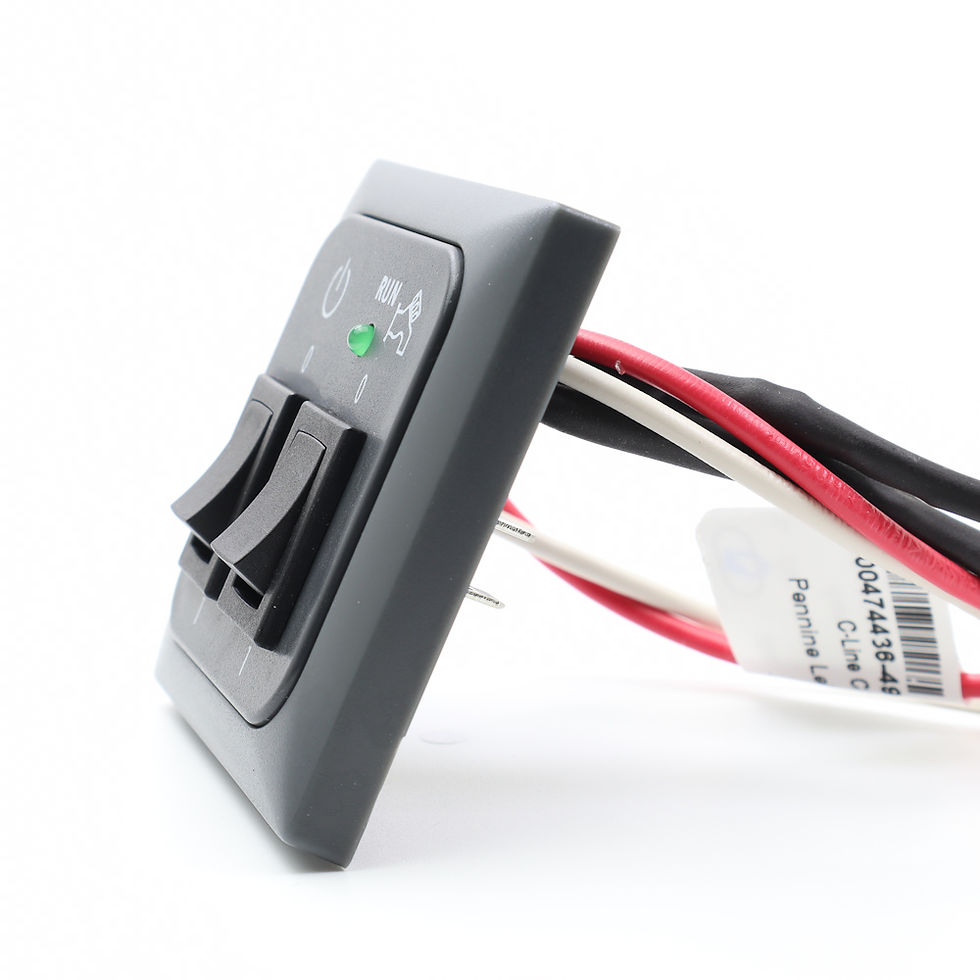 Thumbnail: C-Line Grey Single Frame w/ 12v Master On Off Switch w/ Water Pump Switch