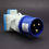 Thumbnail: Electric Hookup Adapter Round 3-pin Plug to UK Socket - for Motorhome Generator