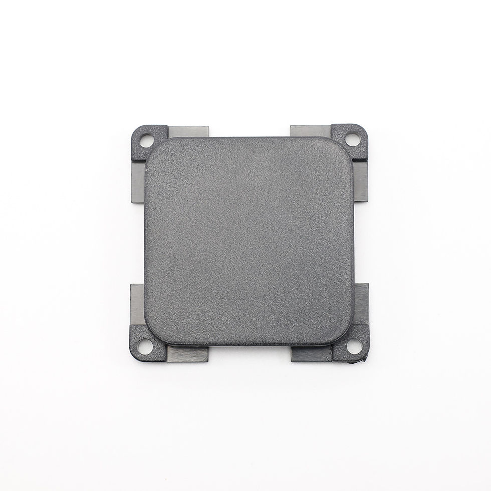 Thumbnail: CBE Blanking Cap Blank Plate Dark Grey Faceplate Fits C-Line