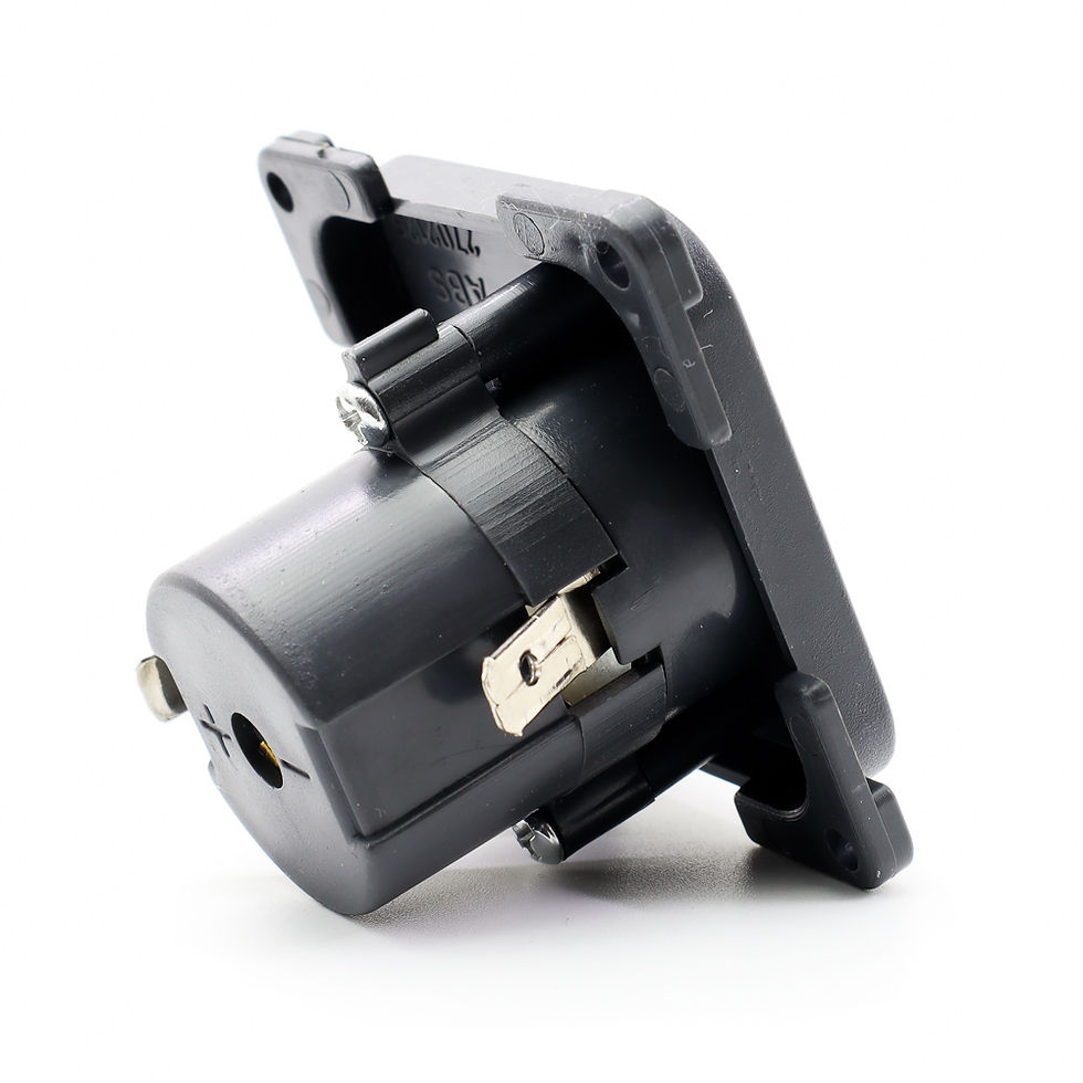 Thumbnail: C-Line Module - Grey 12v Cigarette Type Socket w/ F Type Satellite