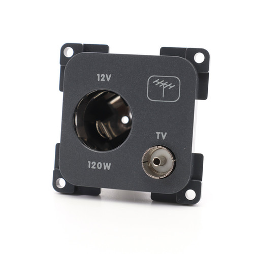 CBE C-Line 12V Zigarettenanzünder Wohnwagen Antenne CBE / C-Line 12V Steckdose & TV Antennensteckdose Für Wohnmobil TV Antennenbuchse