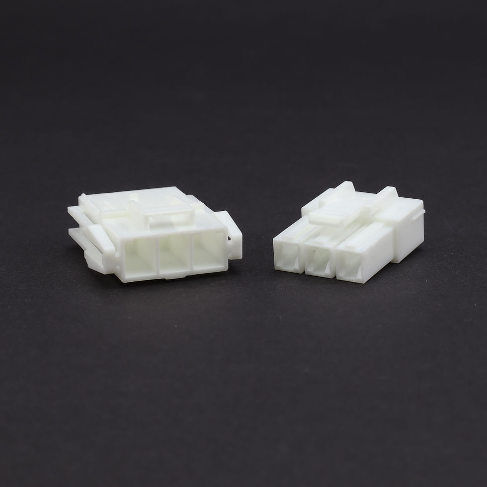 Thumbnail: Mains 230v 240v 3-Pin Quick Connectors Male Female Fits Pre-Wired RCD Harness