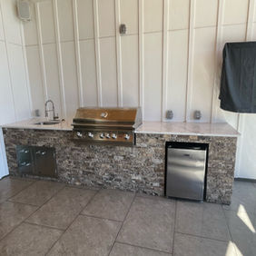 Custom Outdoor Cooking & Fireplace