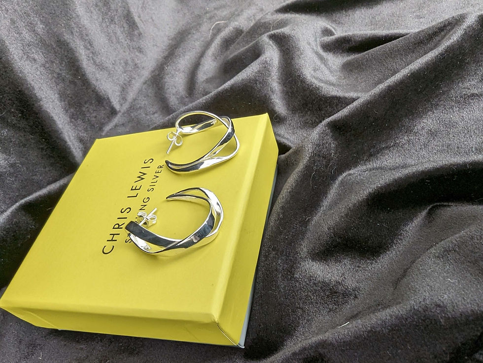 Thumbnail: J Hoop Earrings 